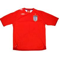 2006-08 England Away Shirt (Excellent) M