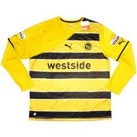 2010 11 bsc young boys player issue home ls shirt bnib