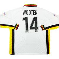 2000-01 Watford Match Issue Away L/S Shirt Wooter #14