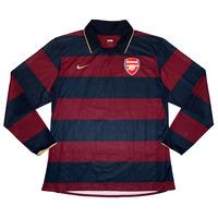 2007-08 Arsenal Player Issue European Third L/S Shirt (Very Good) XL