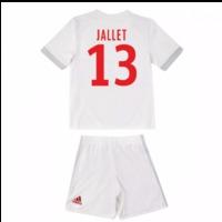 2017-18 Olympique Lyon Adidas Home Mini Kit (Jallet 13)