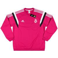 2014-15 Real Madrid Adidas Training Pink Sweat Top *BNIB* XXL