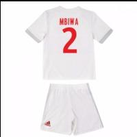 2017-18 Olympique Lyon Adidas Home Mini Kit (Mbiwa 2)