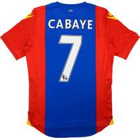 2016-17 Crystal Palace Player Issue Body Fit Home Shirt Cabaye #7 *w/Tags*