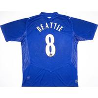 2004-05 Everton Home Shirt Beattie #8 XXL