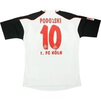 2010-11 FC Koln Away Shirt Podolski #10 (Good) L