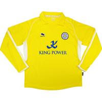 2010-11 Leicester Away L/S Shirt (Excellent) L