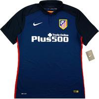 2015 16 atletico madrid player issue away shirt wtags