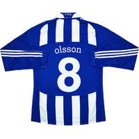 2010-11 IFK Gothenburg Home L/S Shirt Olsson #8 (Excellent) M