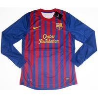 2011 12 barcelona player issue home ls shirt bnib