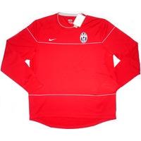 2008 09 juventus nike red training jumper wtags xl