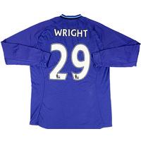 2012-13 Manchester City Match Issue Away GK L/S Shirt Wright #29