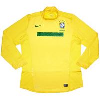 2011 Brazil Player Issue \'Authentic\' Home L/S Shirt XL