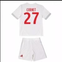 2017-18 Olympique Lyon Adidas Home Mini Kit (Cornet 27)