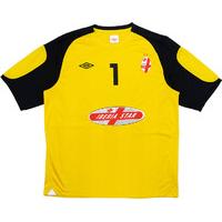 2012-13 Iberia Star Tbilisi (Futsal) Match Issue GK Shirt Akopov #1