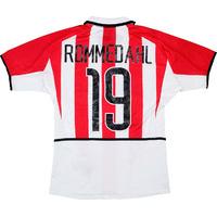 2002-04 PSV Home Shirt Rommedahl #19 (Excellent) S