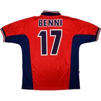 2000-01 Celta Vigo Match Worn Intertoto Cup Away Shirt Benni #17 (v Aston Villa)