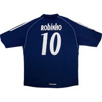 2005-06 Real Madrid Away Shirt Robinho #10 (Good) XL