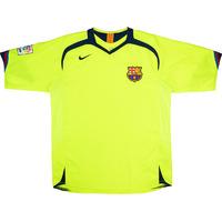 2005 06 barcelona away shirt very good m