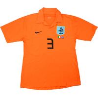 2006 Holland Match Issue Home Shirt Ooijer #3 (v Ireland)