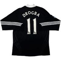 2008-09 Chelsea Player Issue Away L/S Shirt Drogba #11 (Excellent) XL