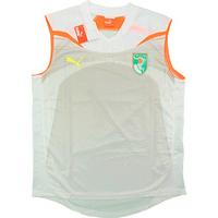 2010 11 ivory coast puma training vest bnib