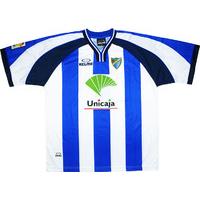 2000-01 Malaga Home Shirt (Excellent) XL