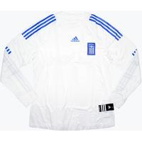 2008 09 greece ls player issue away shirt bnib