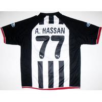 2002-03 Besiktas Centenary Away Shirt A.Hassan #77 XL