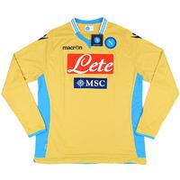 2013 14 napoli player issue gk third shirt bnib