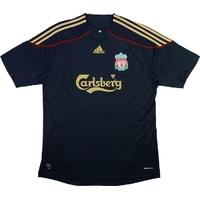 2009 10 liverpool away shirt very good xl