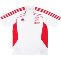 2010 11 ajax adidas player issue training shirt l