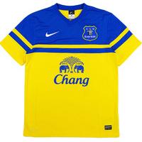 2013 14 everton away shirt excellent xl