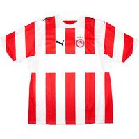 2006 07 olympiakos home shirt very good m