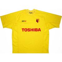 2001-03 Watford Home Shirt (Excellent) XL