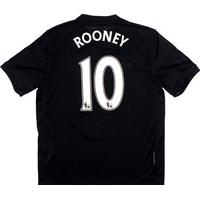 2009-10 Manchester United Away Shirt Rooney #10 (Excellent) L.Boys