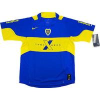 2005 boca juniors centenary home shirt bnib boys