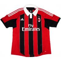 2012 13 ac milan home shirt excellent lboys