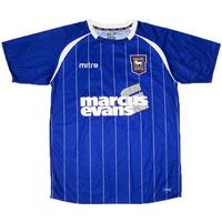 2011-12 Ipswich Home Shirt *Mint* XL