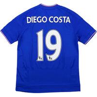 2015-16 Chelsea Home Shirt Diego Costa #19 *w/Tags* S.Boys