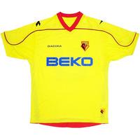 2008-09 Watford Home Shirt (Excellent) L