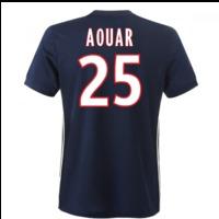 2017-2018 Lyon Adidas Away Shirt (Aouar 25) - Kids