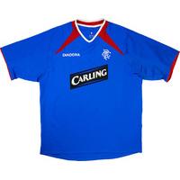 2003-05 Rangers Home Shirt (Good) XL