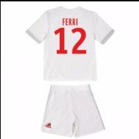 2017-18 Olympique Lyon Adidas Home Mini Kit (Ferri 12)