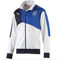 2015 2016 italy puma walkout jacket white kids