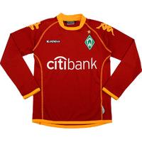 2008 09 werder bremen gk shirt very good xlboys