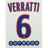 2015 16 paris saint germain away blue name set verratti 6