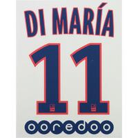 2015 16 paris saint germain away blue name set di maria 11