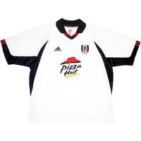 2001 02 fulham home shirt very good xxl