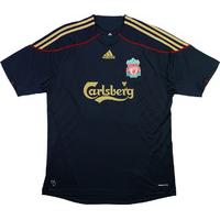 2009-10 Liverpool Away Shirt (Good) L